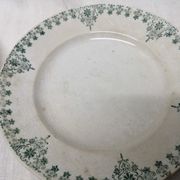 Wolf Mill Plate Plates 452 Old Vintage Lot of 2