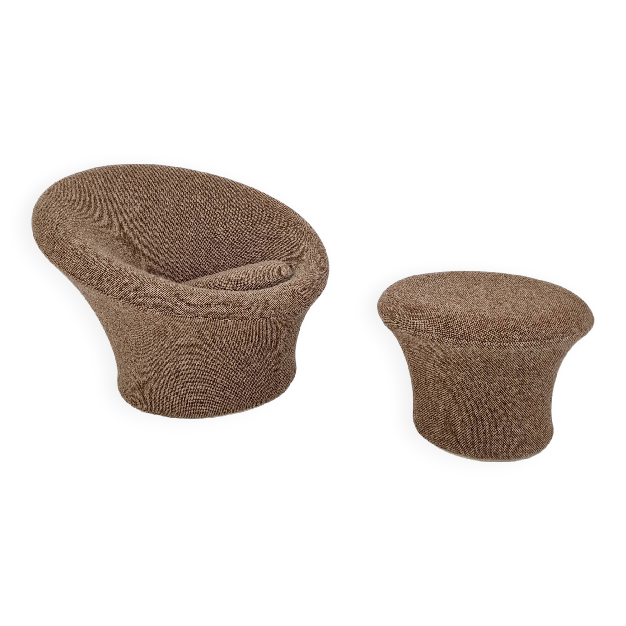 Mushroom Armchair and Ottoman by Pierre Paulin for Artifort, 1960's