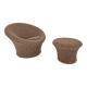 Mushroom Armchair and Ottoman by Pierre Paulin for Artifort, 1960's