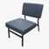 Restored armchair with LVMH fabric