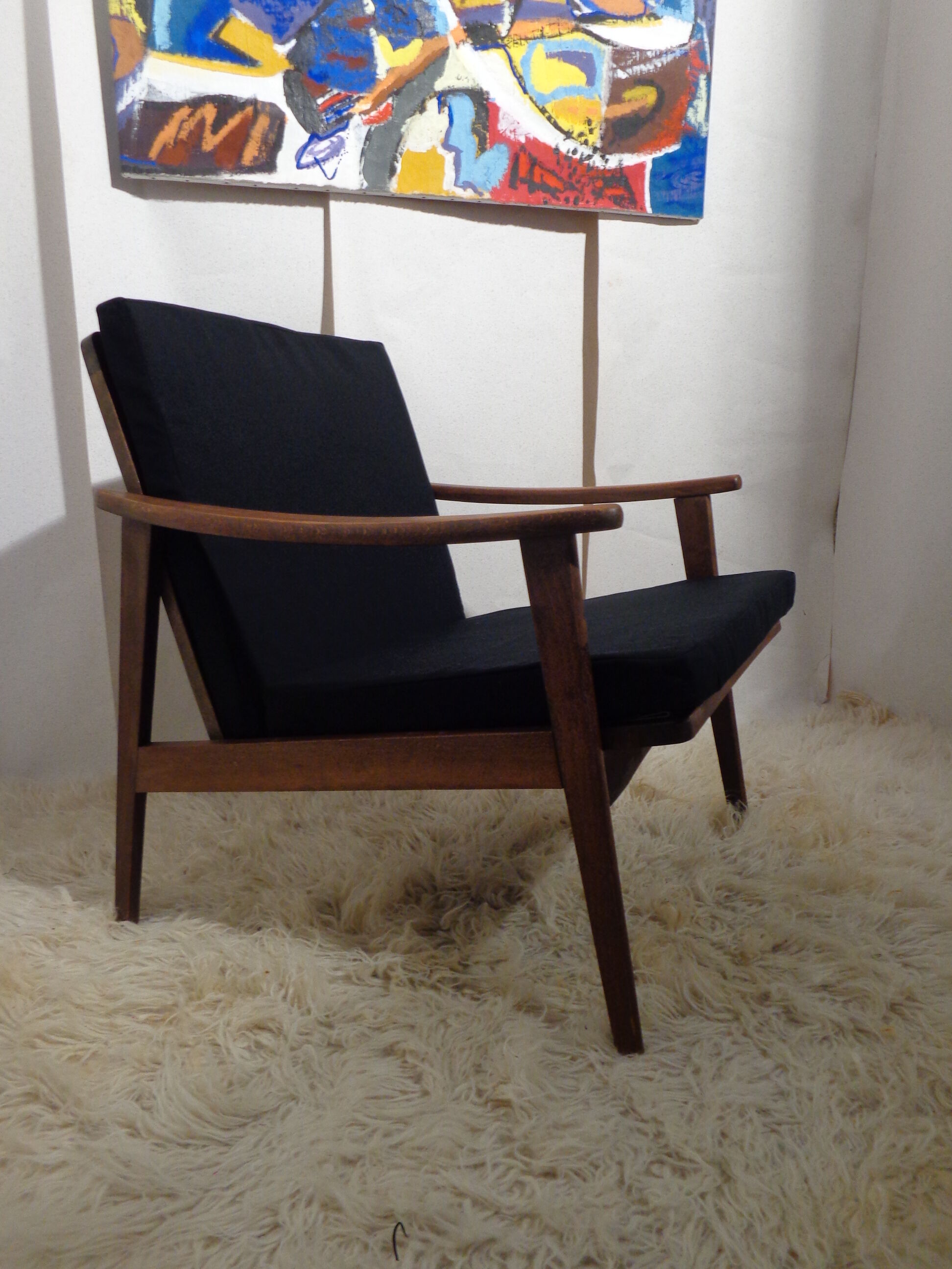 Scandinavian armchair from the 60