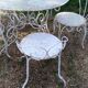 Garden furniture in iron