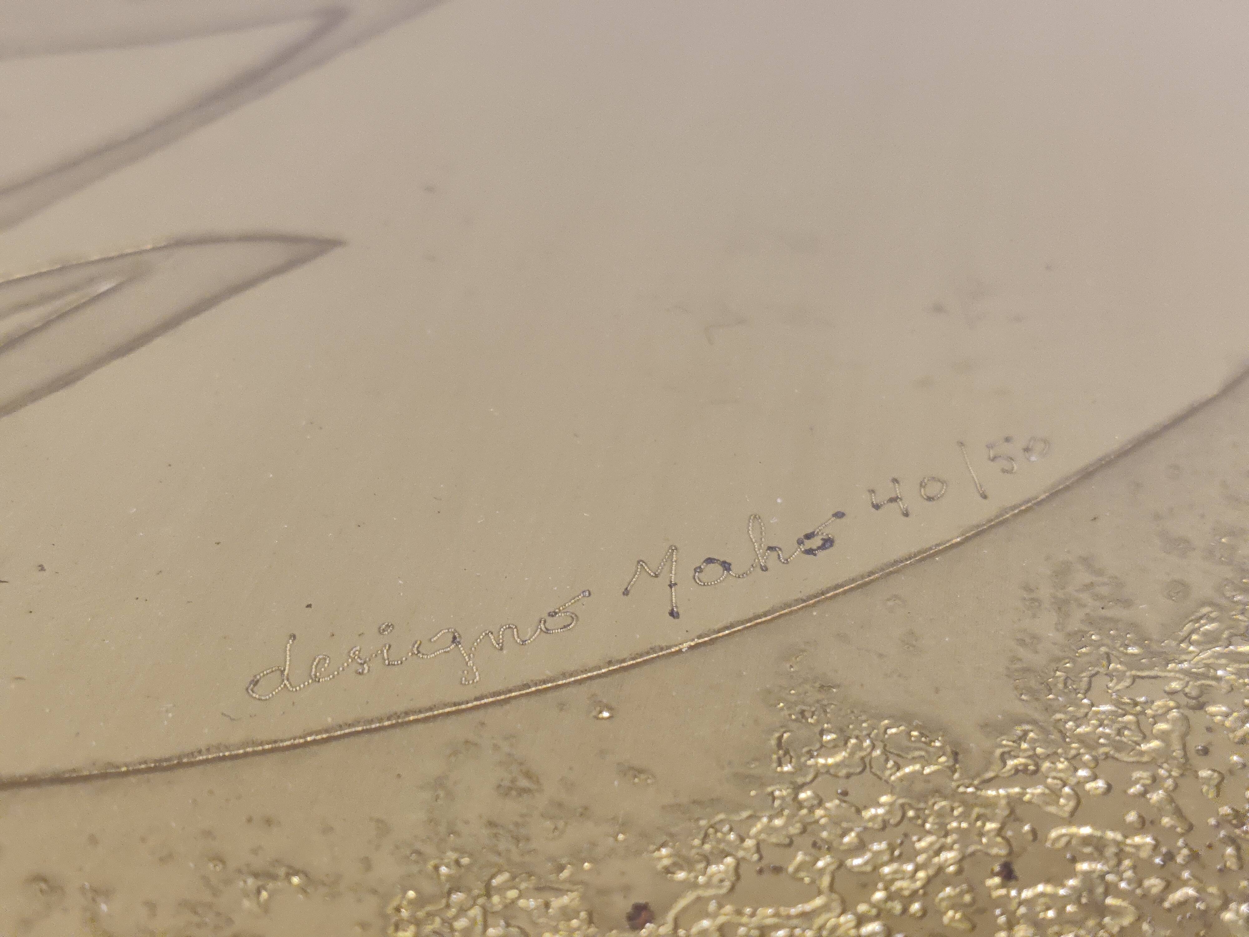 Vintage coffee table by Georges Mathias, 1970s