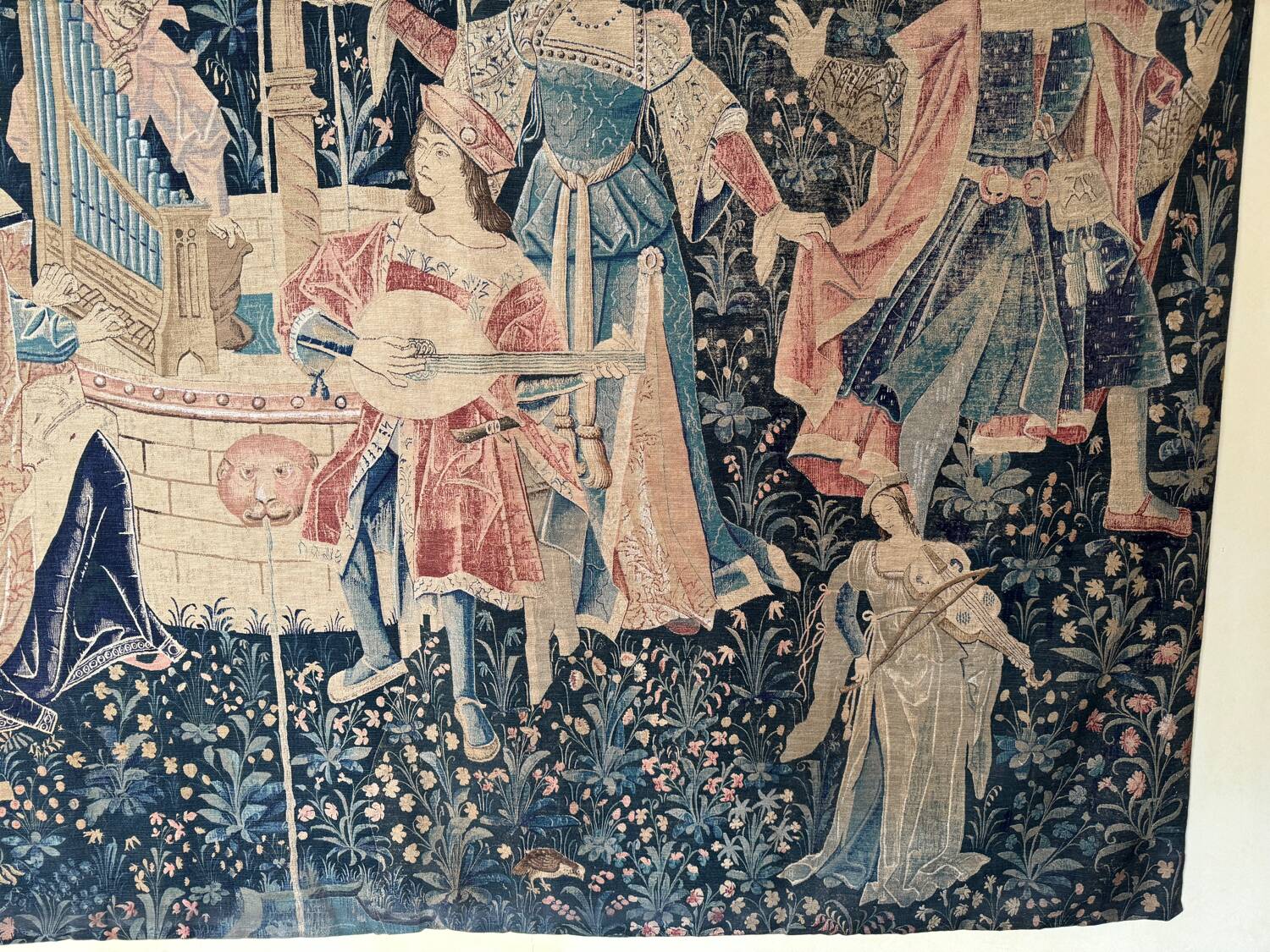 Tapestry “Music Scene”, Rambouillet Art Workshops - P