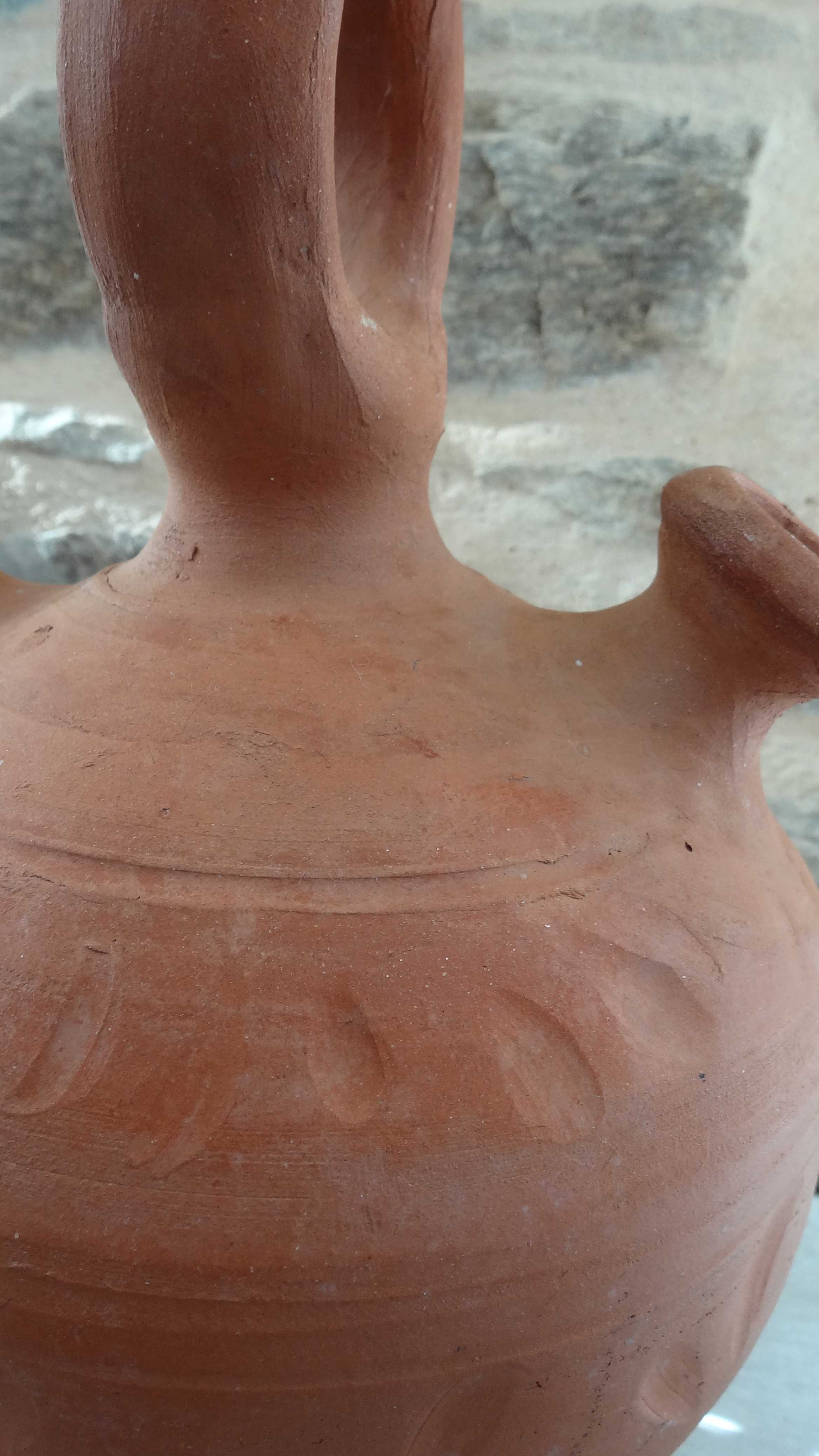 Gargoyle / terracotta water jug