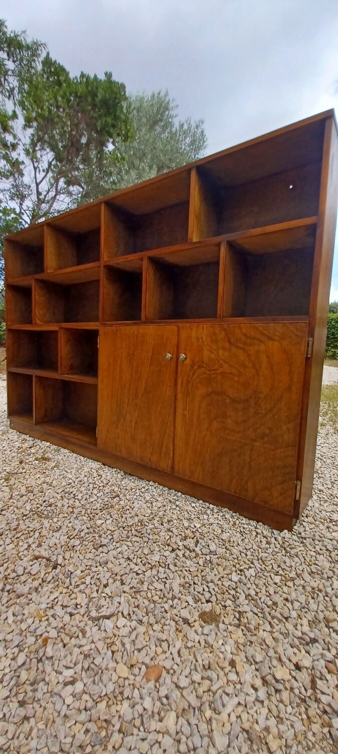 Scandinavian open bookcase vintage 1950s open bookcase