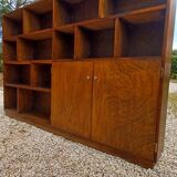 Scandinavian open bookcase vintage 1950s open bookcase
