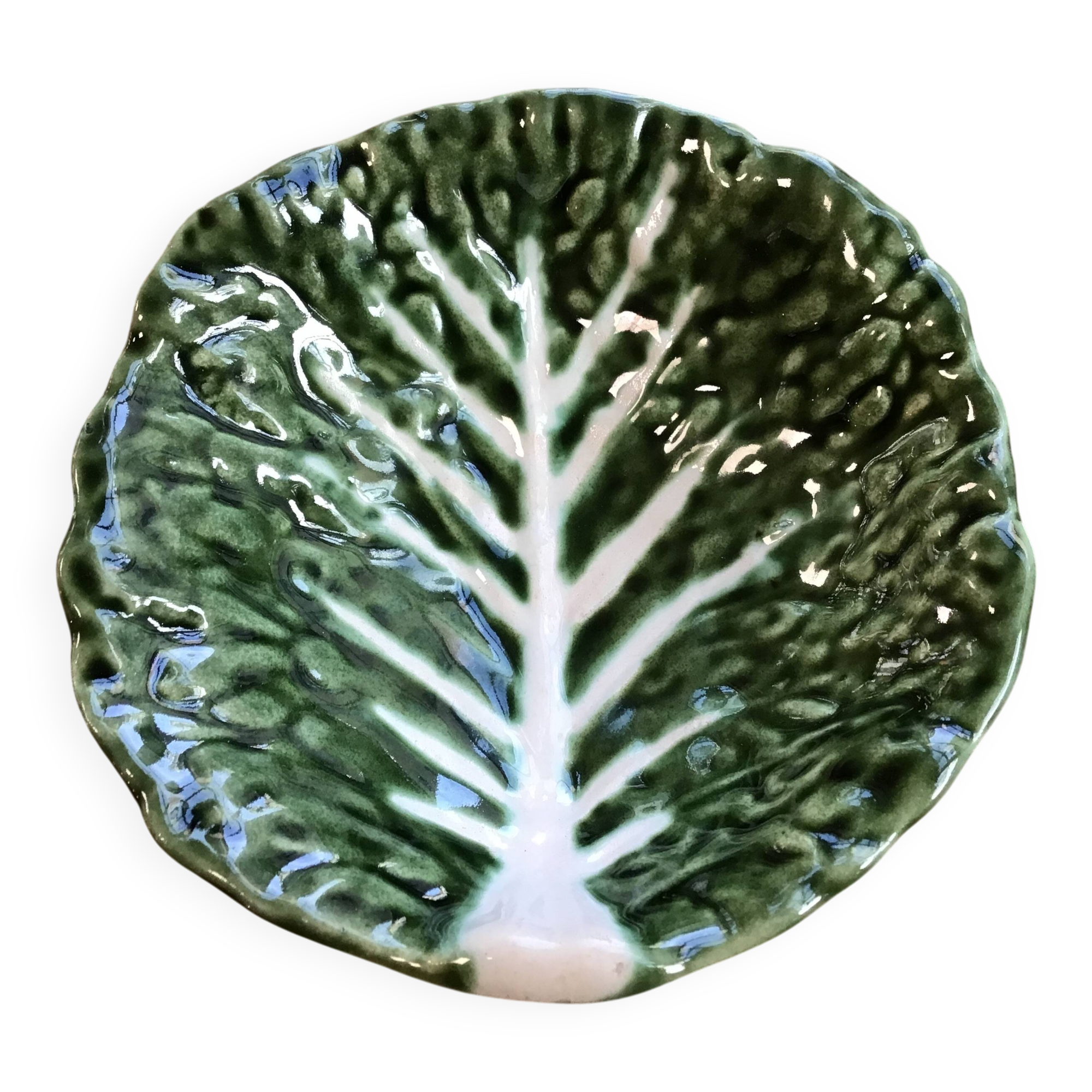 Cabbage leaf bowl