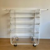 Desserte/Meuble-TV plexiglas transparent