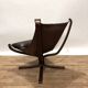 Fauteuil Falcon années 70