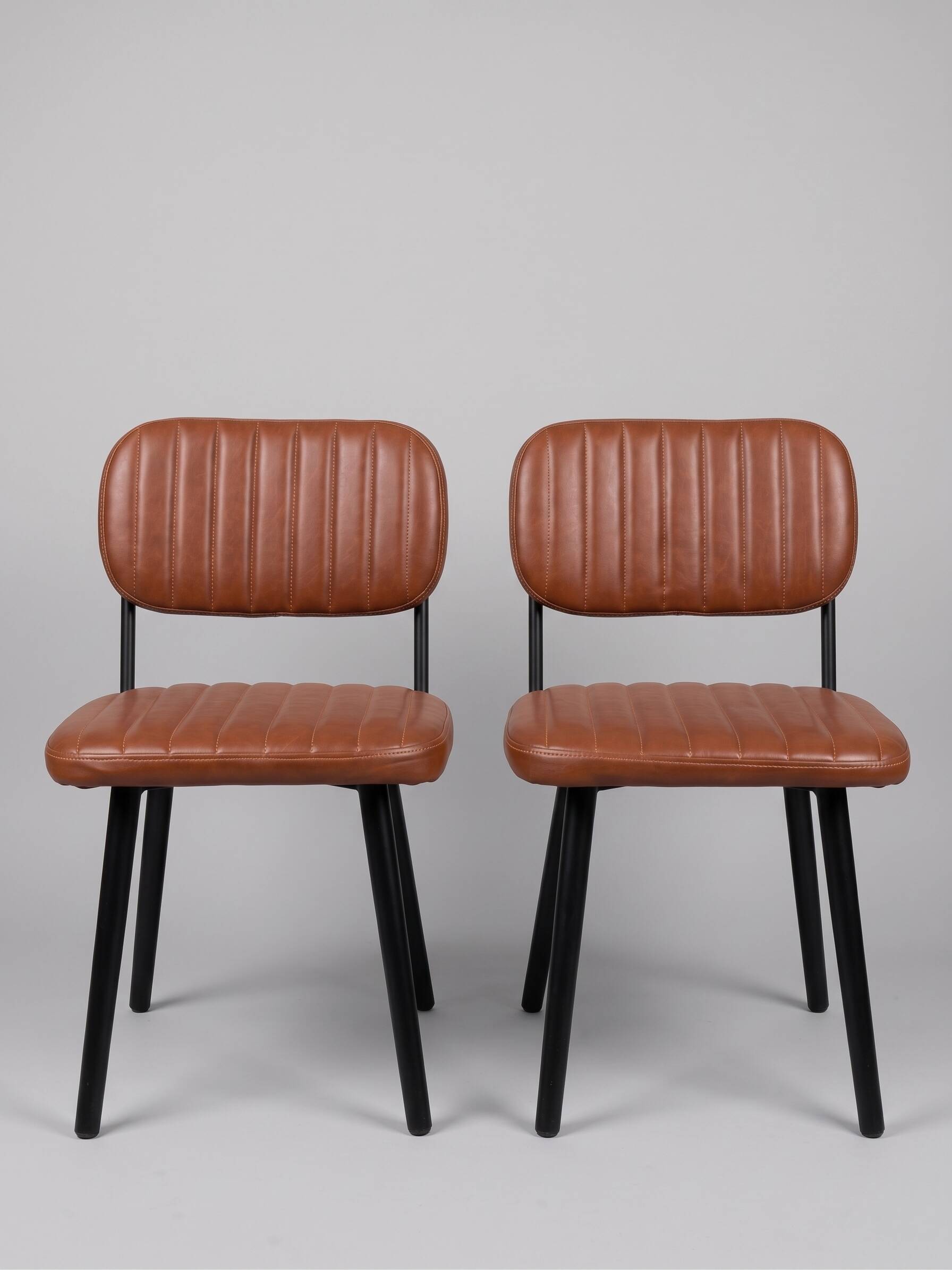 Super comfortable faux leather chairs