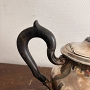 Antique Silver-Plated Victorian Teapot