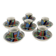 Lot de 6 tasses espresso Metropol de Barbara Brenner pour Rosenthal, 90