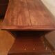 Petrin walnut bar table