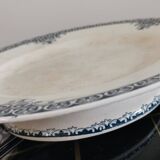 Adrianople iron clay compote bowl Saint Amand and Hamage