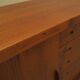 Teak sideboard with sliding doors, Denmark, 1960s