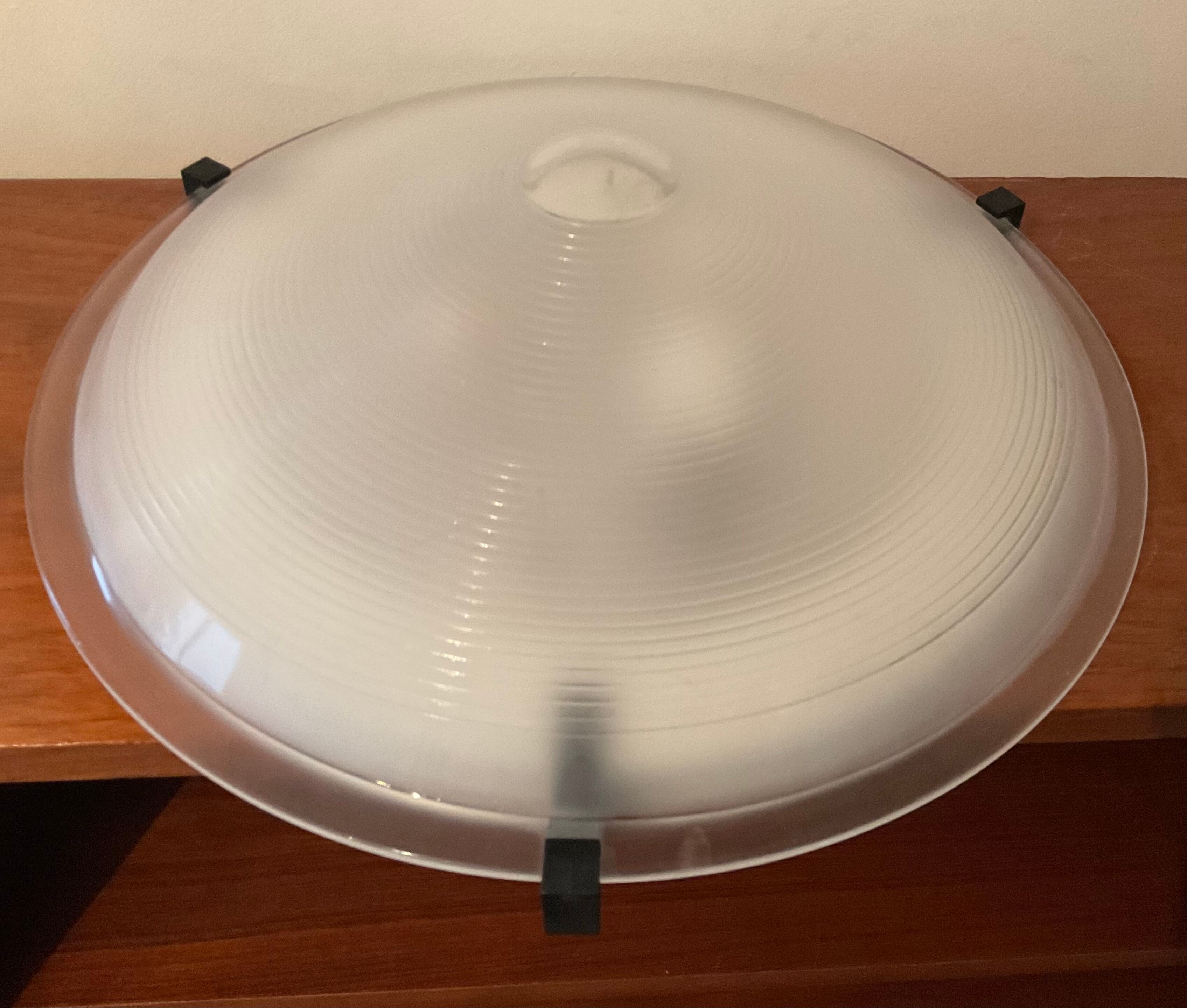 Plafonnier vintage Lita France des années 70