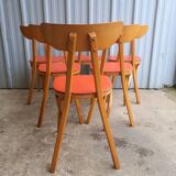 Set of 6 luterma "banana" chairs