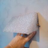 Modernist wall lamp perspex