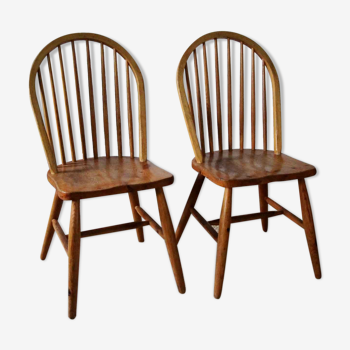 Pair of Windsor chairs