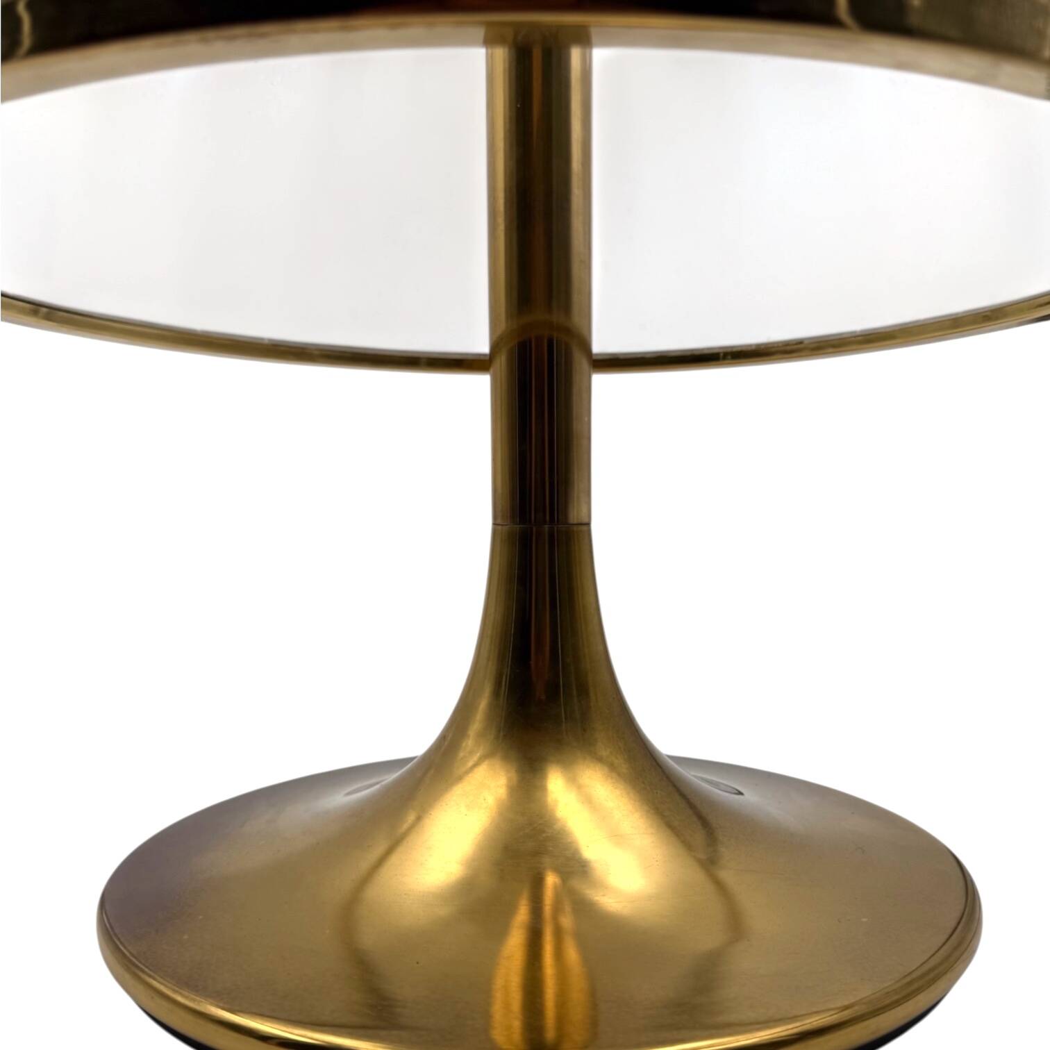 Mushroom Murano blown Glass Table Lamp, Fabbian Italy, 1970s