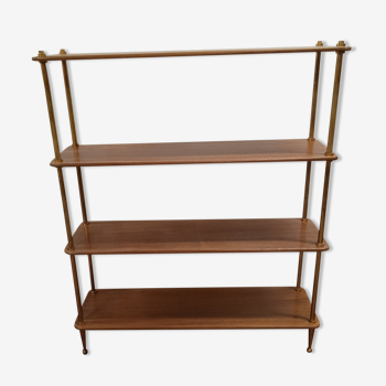 Small mahogany bookcase shelf