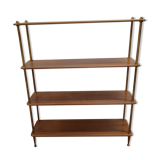 Small mahogany bookcase shelf