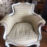 Louis XV rococo sofa and armchair