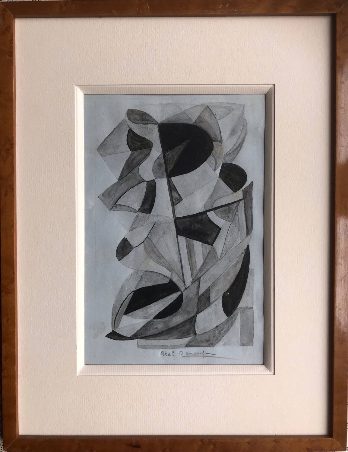 Abel pierre renault 1903-1991. composition, around 1930. pencil.