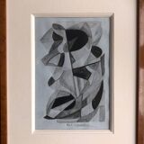 Abel pierre renault 1903-1991. composition, around 1930. pencil.