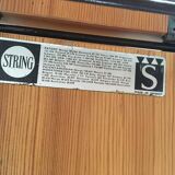 Nisse Strinning for String Design AB Sweden 1960 shelving system