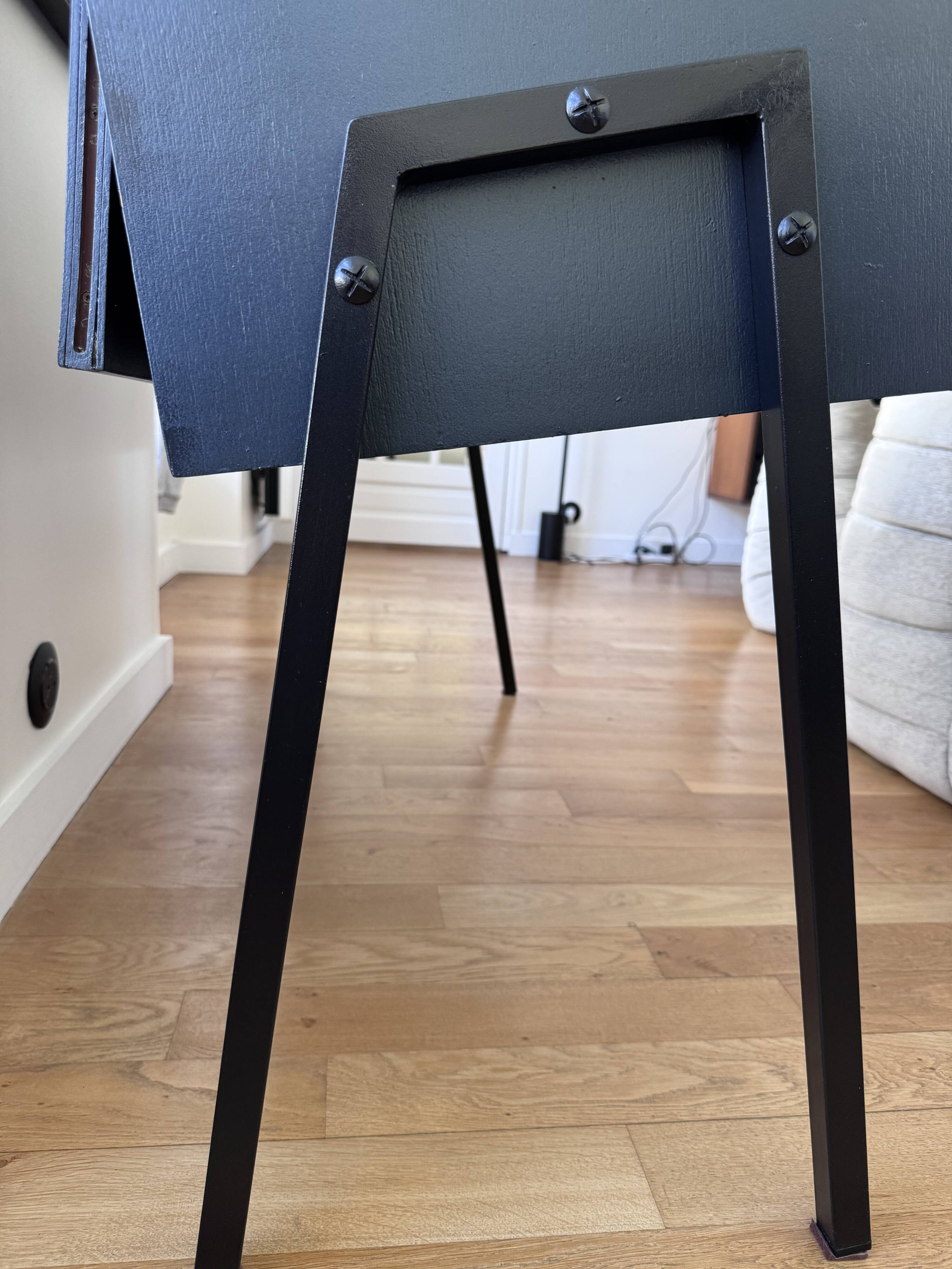 Restored knitting console table