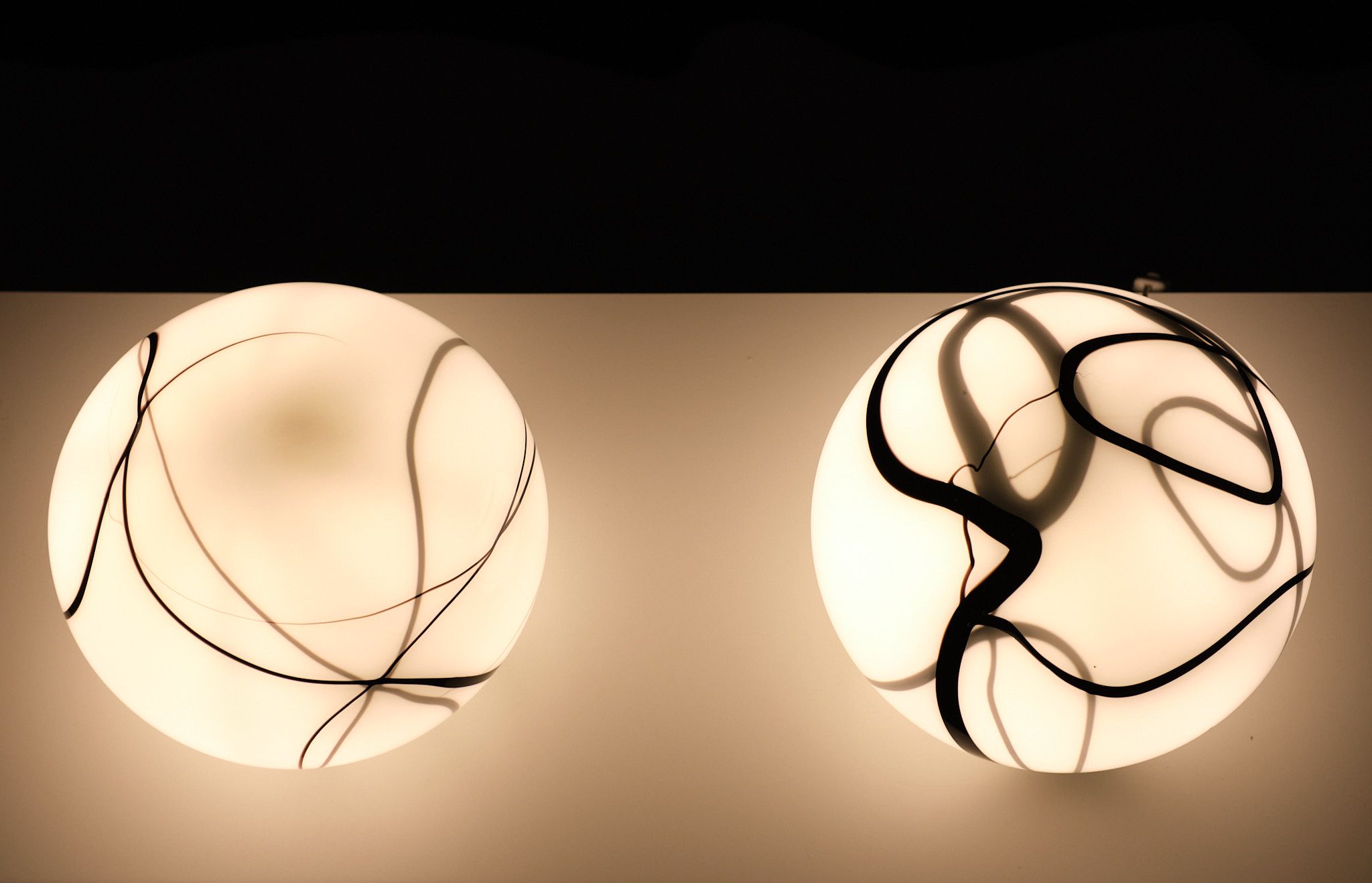 Table lamps by Zijlstra Tiel 1980s