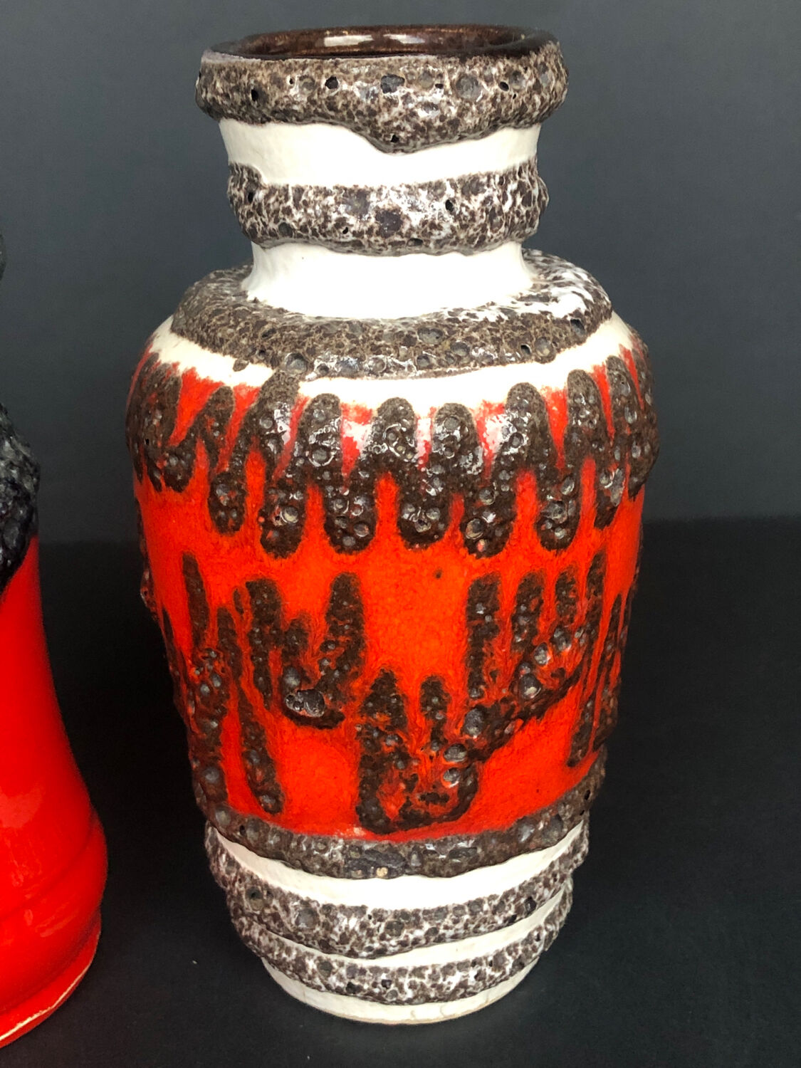 West Germany vintage vase set