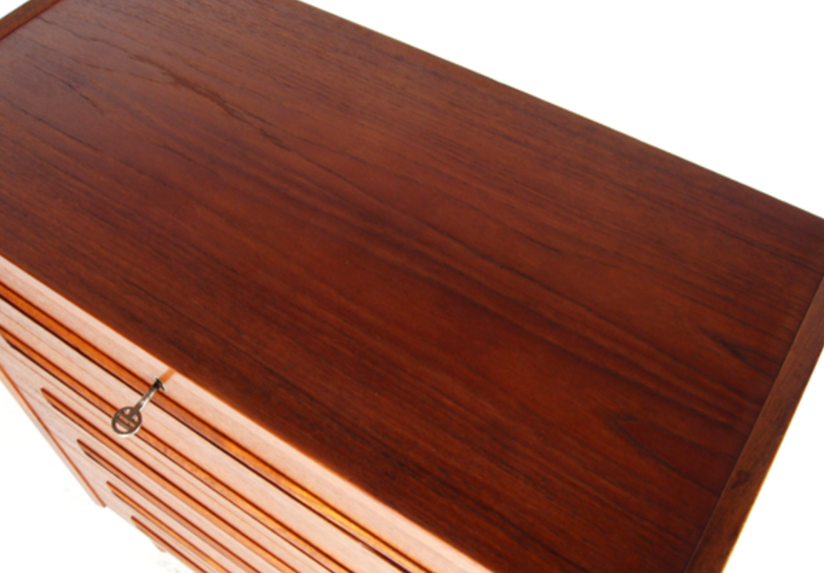 Vintage vintage Danish retro teak big boy from the 60s/70s