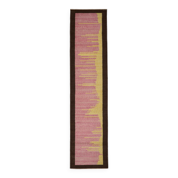 Turkish Handcrafted Loom Oushak Rug 86 cm x 370 cm