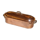 Saumonière en cuivre martelé