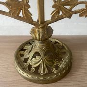 Chandelier en bronze doré, fin XIXème