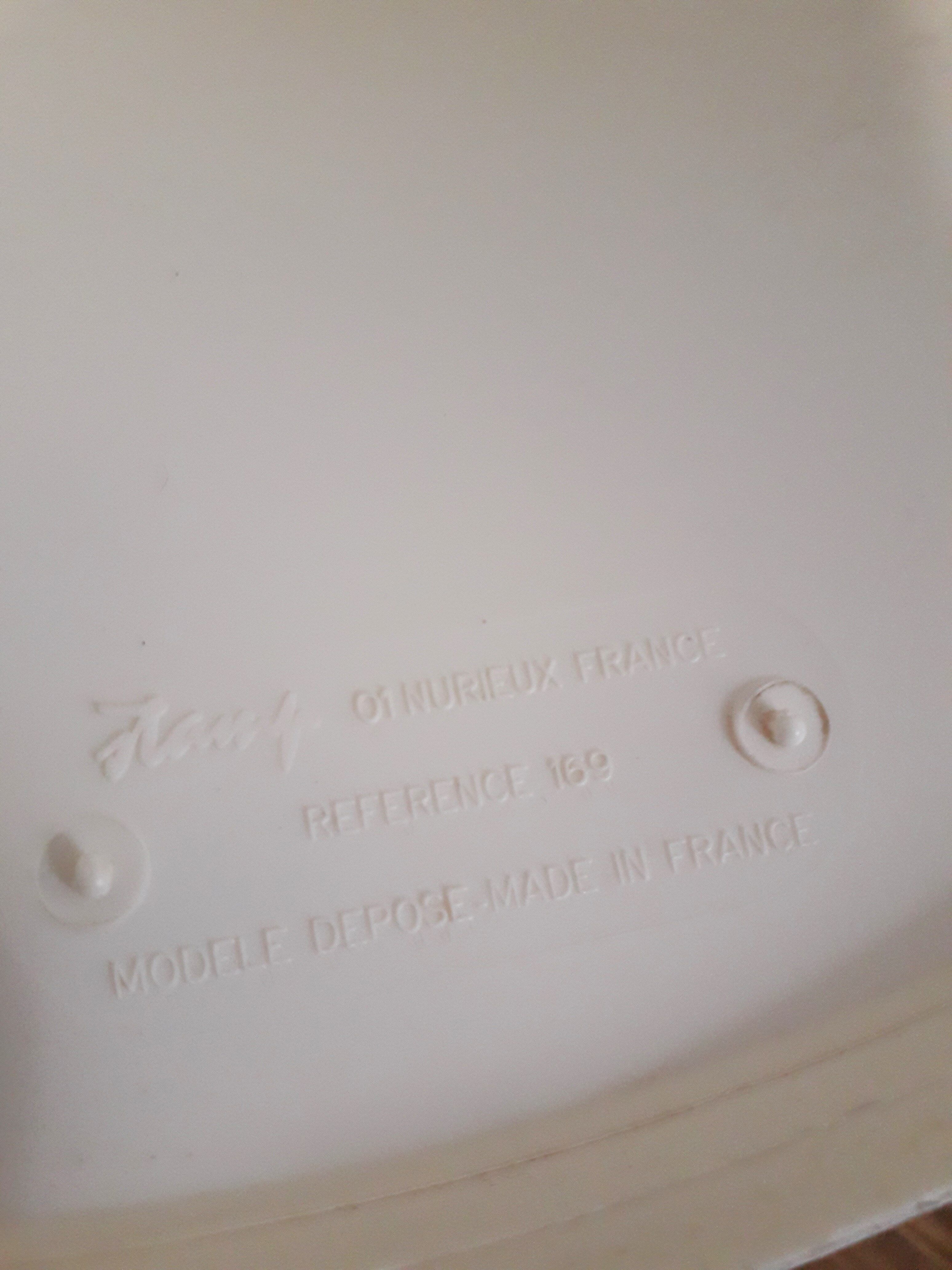 Tam-tam vintage stool  stamp Henry Massonnet 70s