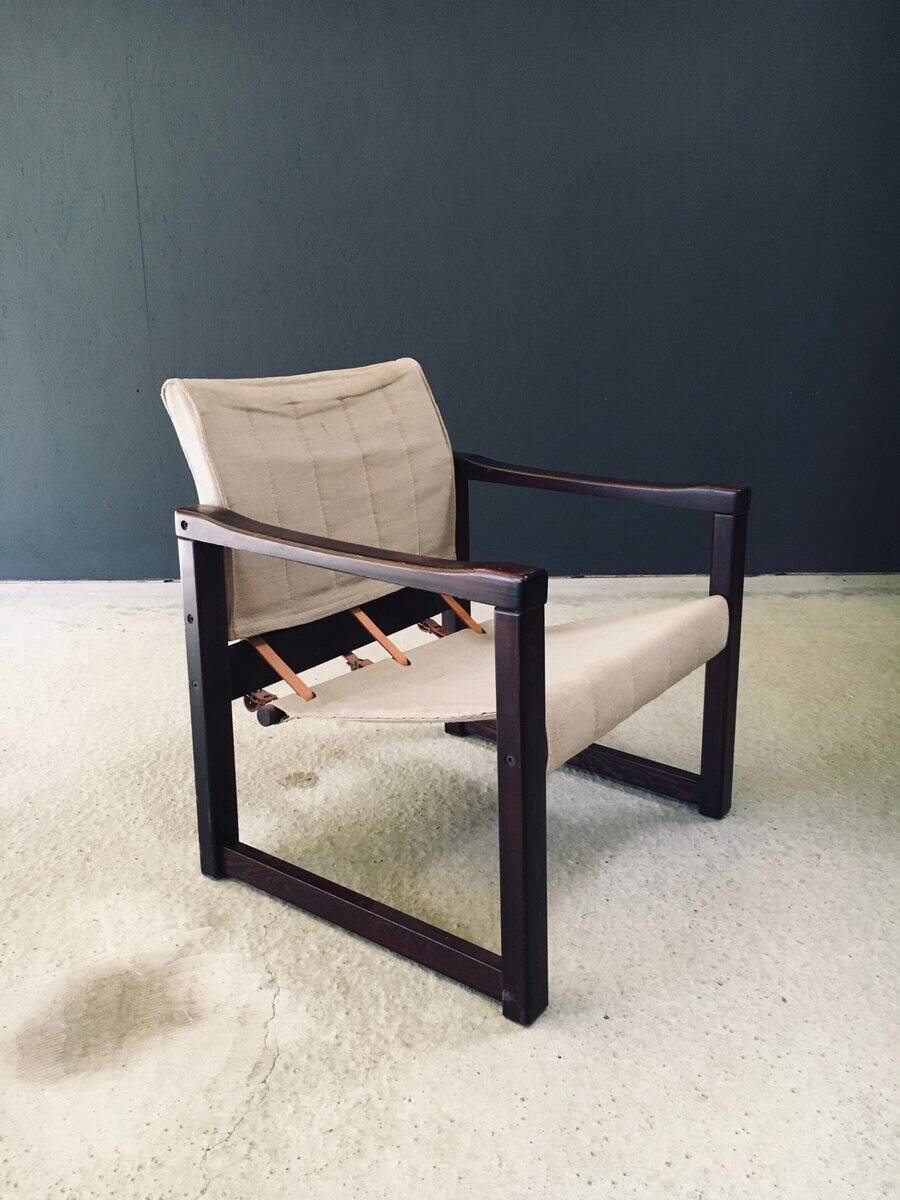 Diana Safari Lounge Chairs attributed to Karin Mobring for Ikea, 1970s, Set of 2