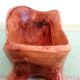70's olive wood cut
