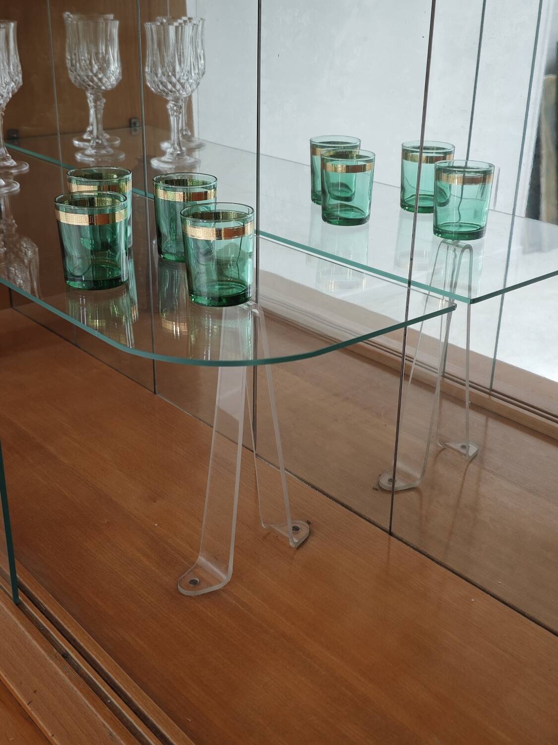 Vintage Czech display cabinet by Frantisek Jirak for Tatra 1960