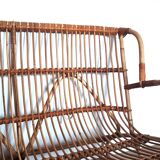 60' rattan sofa