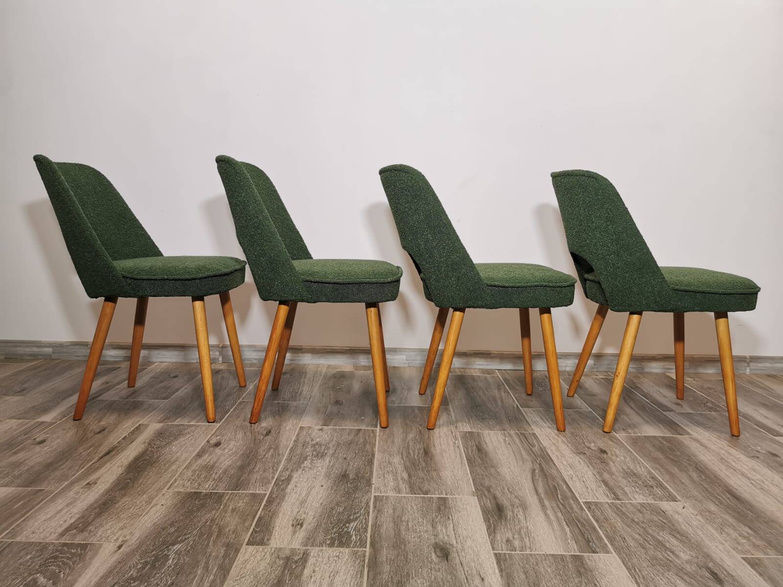 Dining Chairs by Oswald Haerdtl for Ton, 1950s, Set of 4