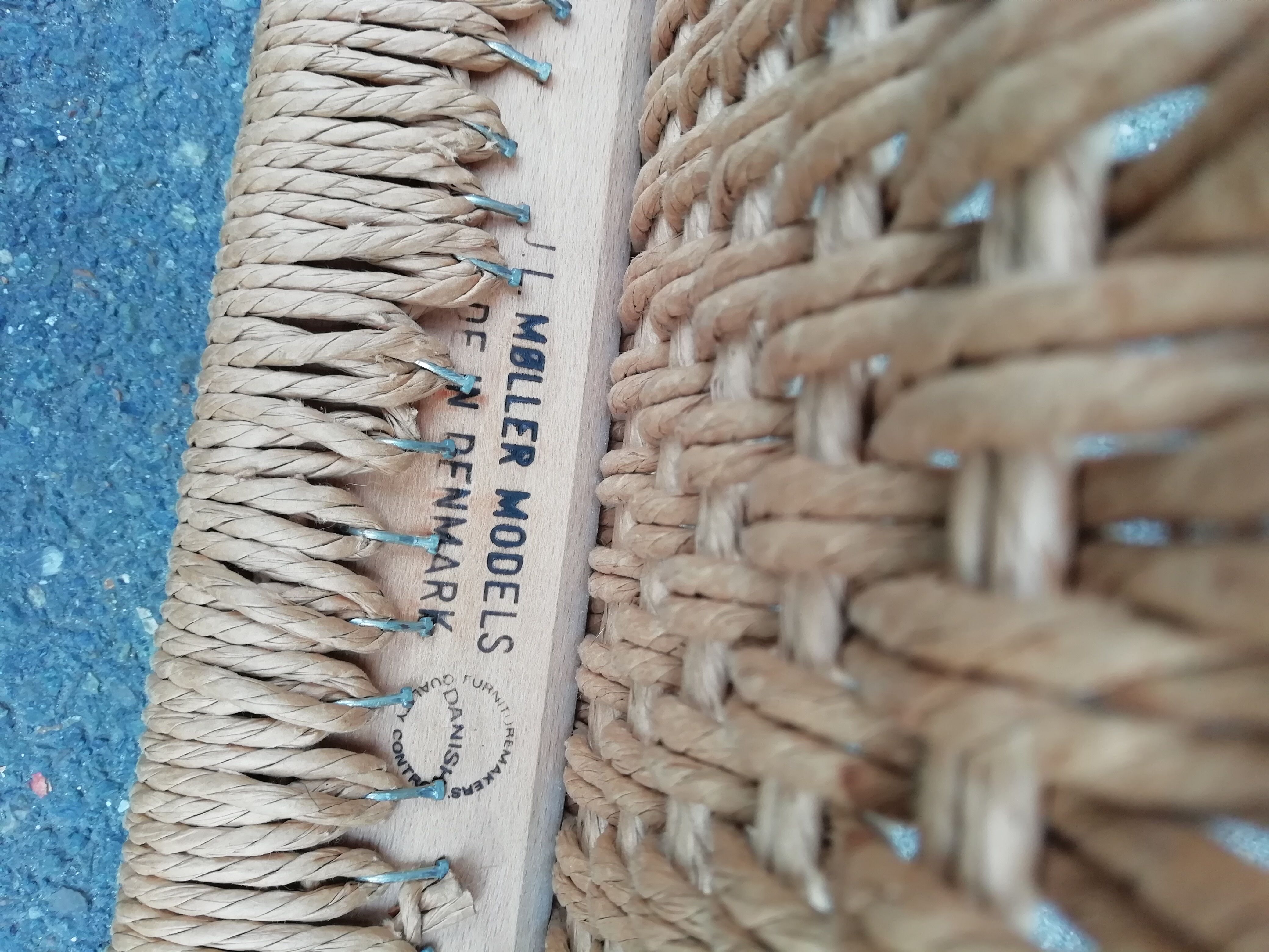 4 chairs from N.O. Moller