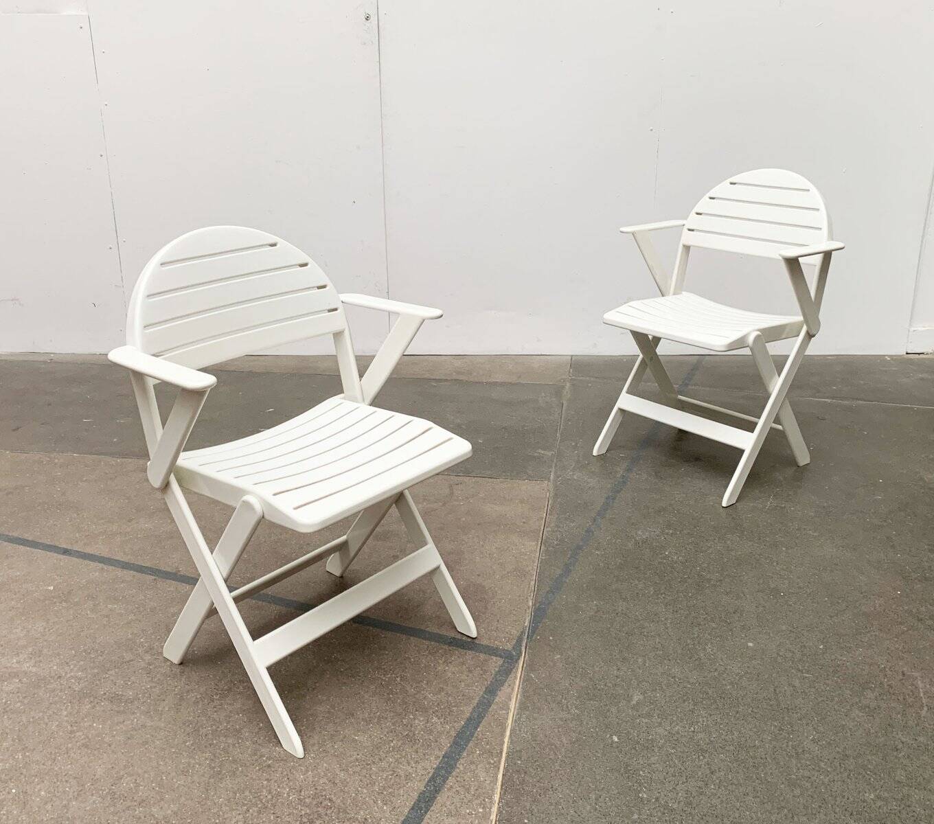 Postmodern folding chairs by Niels Gammelgaard for Ikea, set of 4.