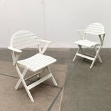 Postmodern folding chairs by Niels Gammelgaard for Ikea, set of 4.