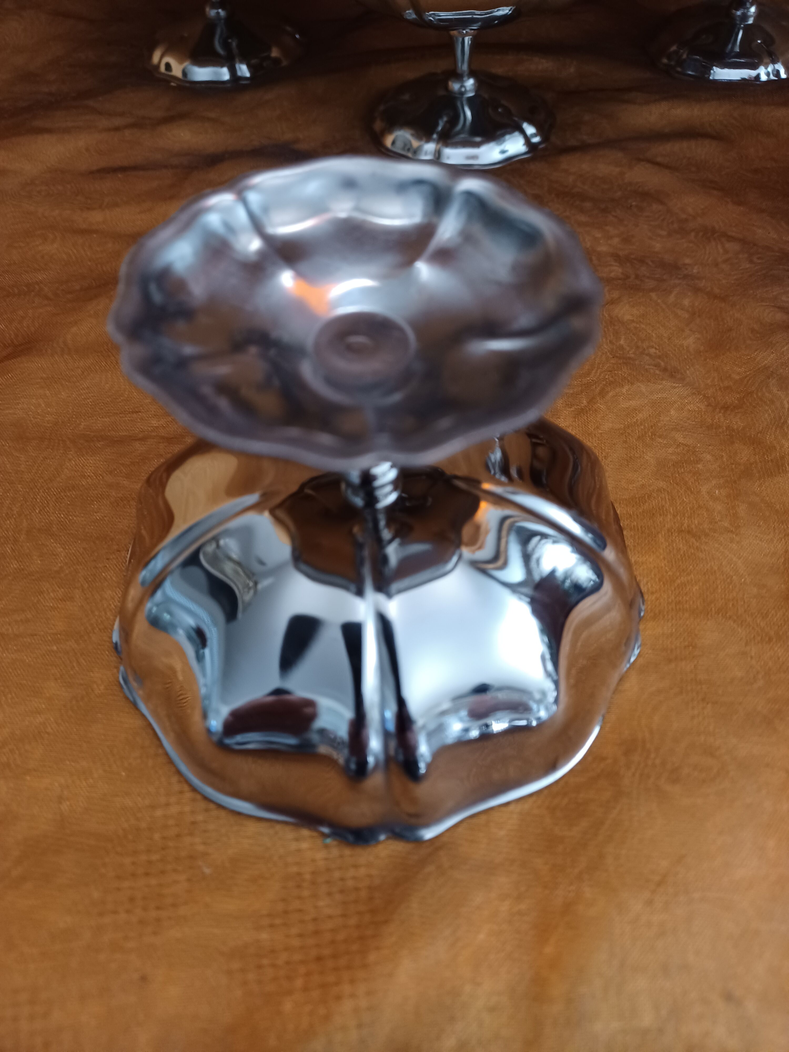 11 Stainless steel dessert ice cream cups