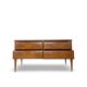 Une commode italienne vintage de style moderne du milieu du siècle