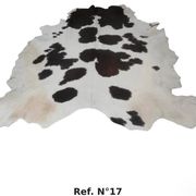 Tapis peau de vache véritable 1,9 x 1,9 m - Réf. 17